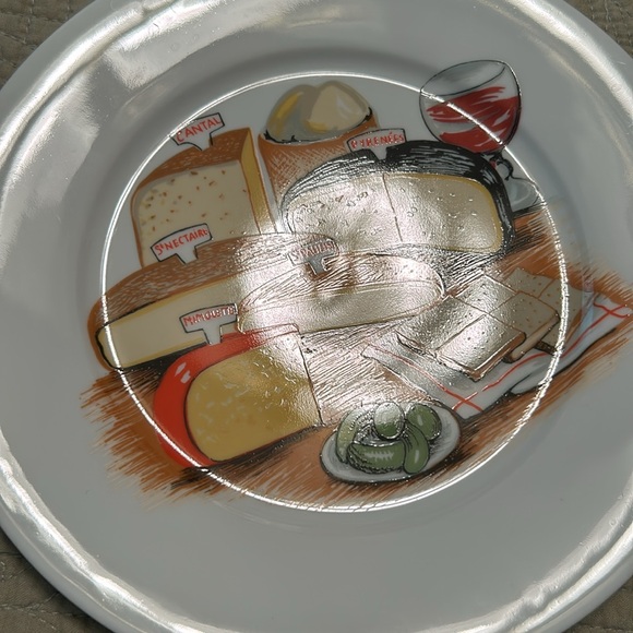 ALPAC Set of 6 French Cheese Hors D’oeuvres Plates - Picture 5 of 11